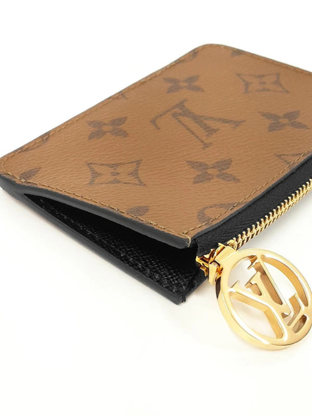 Louis Vuitton Monogram Reverse Porte Cartes Romy Card Case - Picture 4 of 5